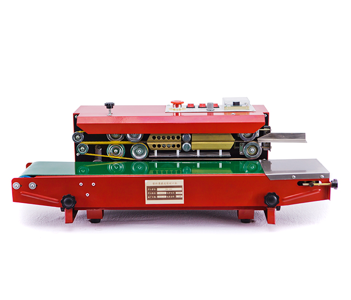 Red horizontal continuous sealer